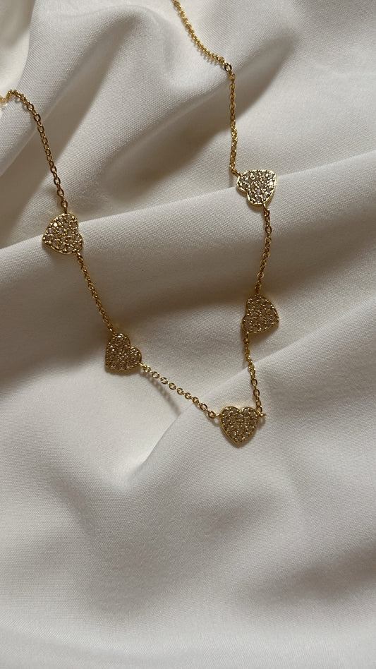Cadena mis corazoncitos